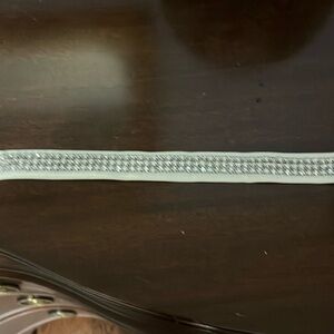 By Debra Ivory pearl and rhinestone snap belt/sash Worn one time.